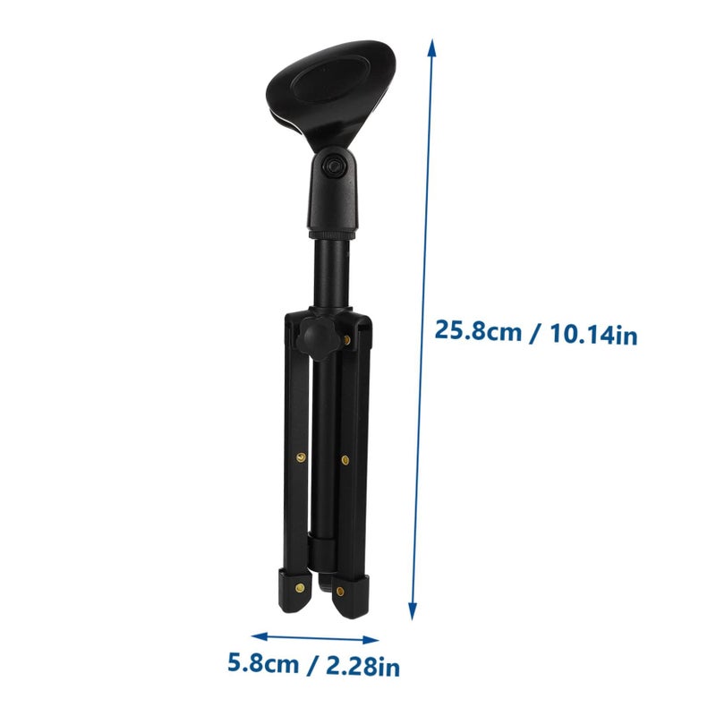 1 Set Portable Microphone Stand Tripod with Clip for Live Streaming Recording Office Use - Image 3