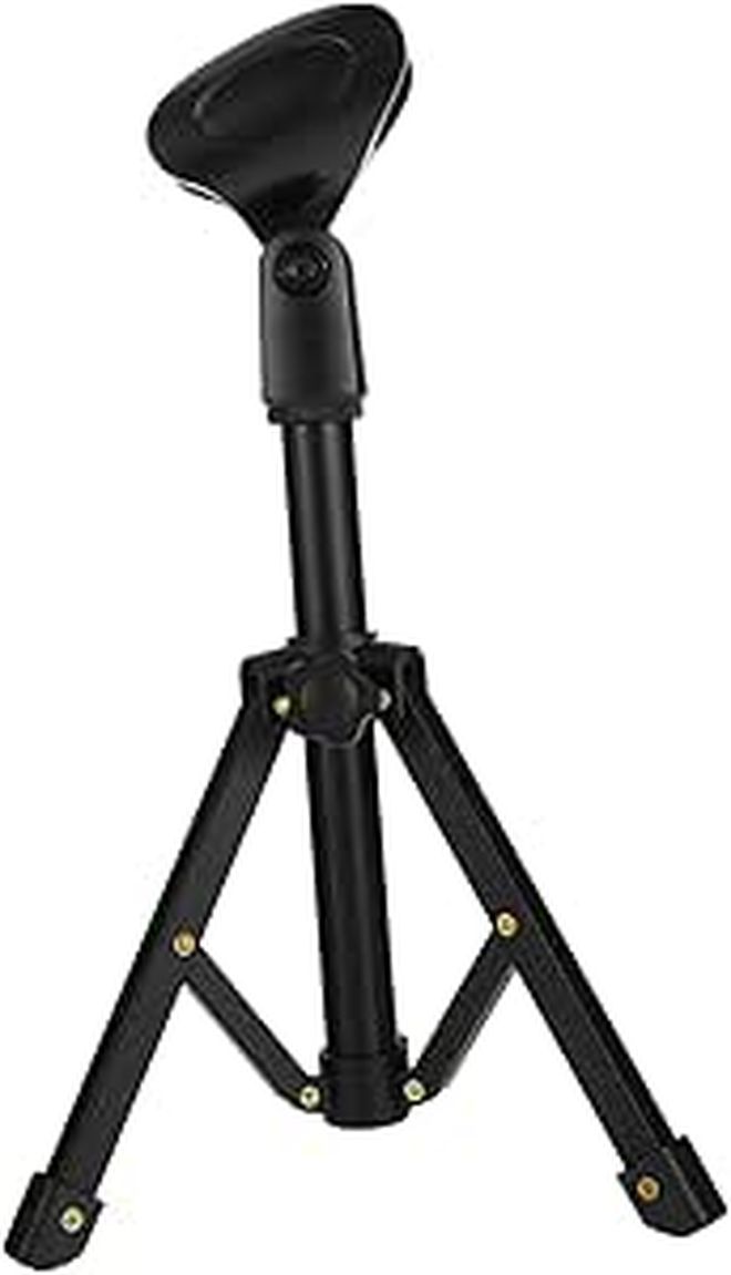 1 Set Portable Microphone Stand Tripod with Clip for Live Streaming Recording Office Use - Image 1