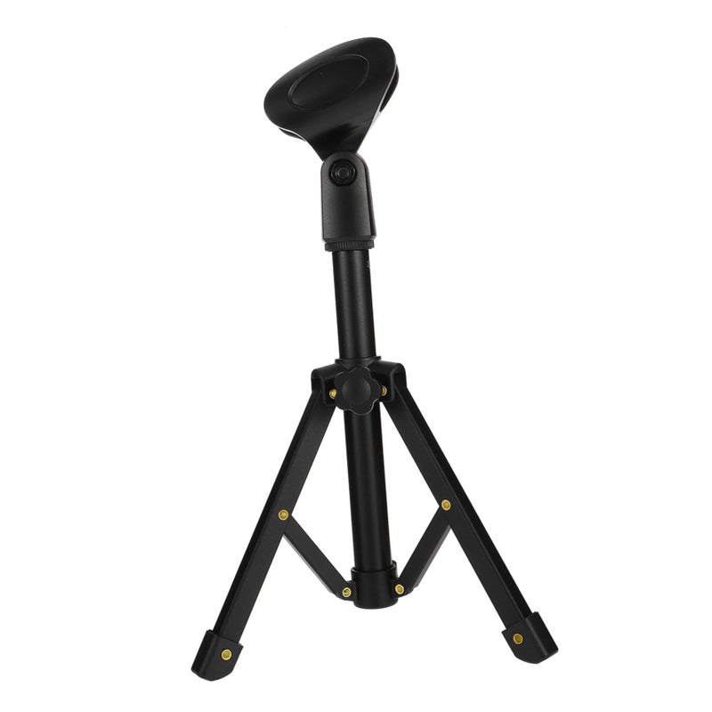 1 Set Portable Microphone Stand Tripod with Clip for Live Streaming Recording Office Use - Image 2