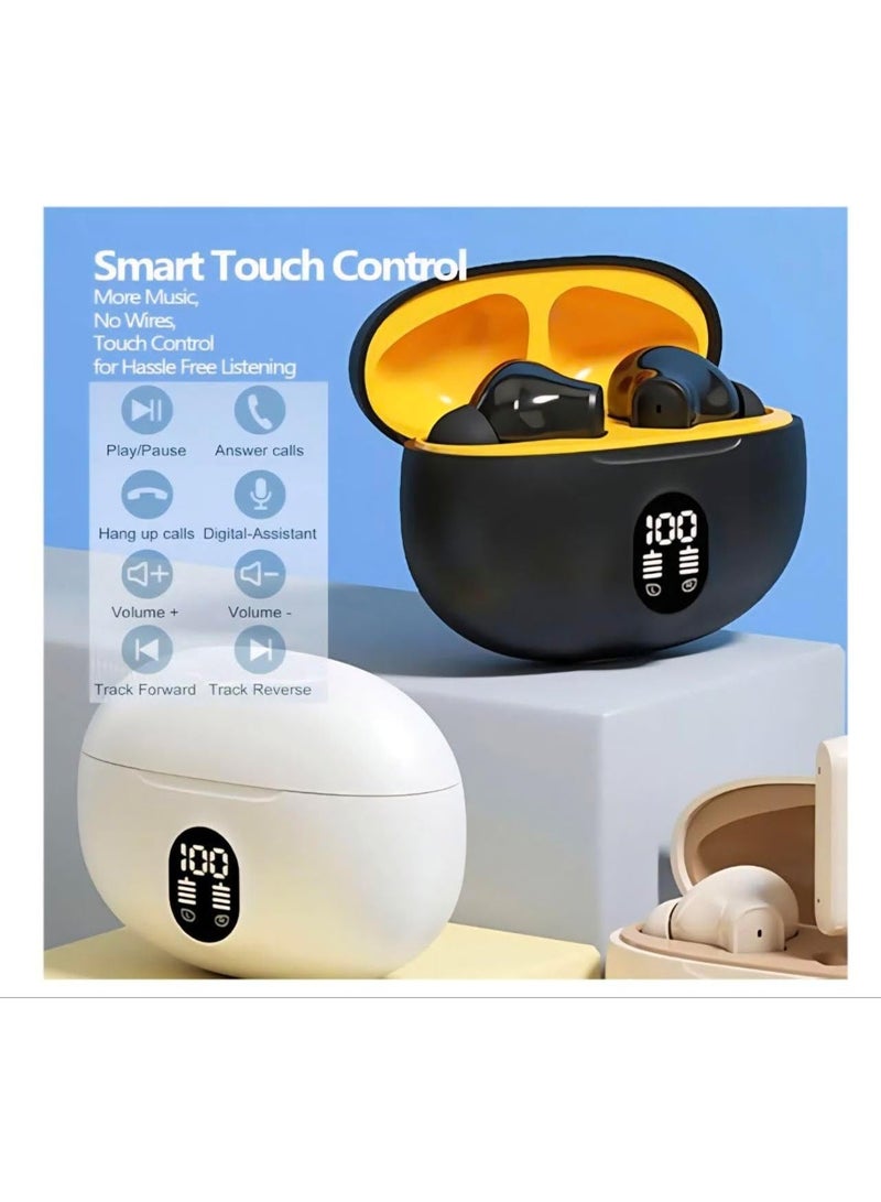 PRO Headset OR6 Bluetooth  Transparent Wireless Earbuds Bluetooth 5.3 Wireless Microphone Noise Reduction Sports Listening to Music - New Generation Support Fast Charging - Image 3