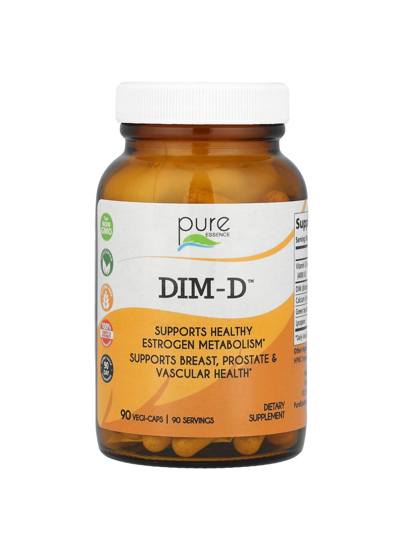 Pure Essence DIM-D™, 90 Vegi-Caps