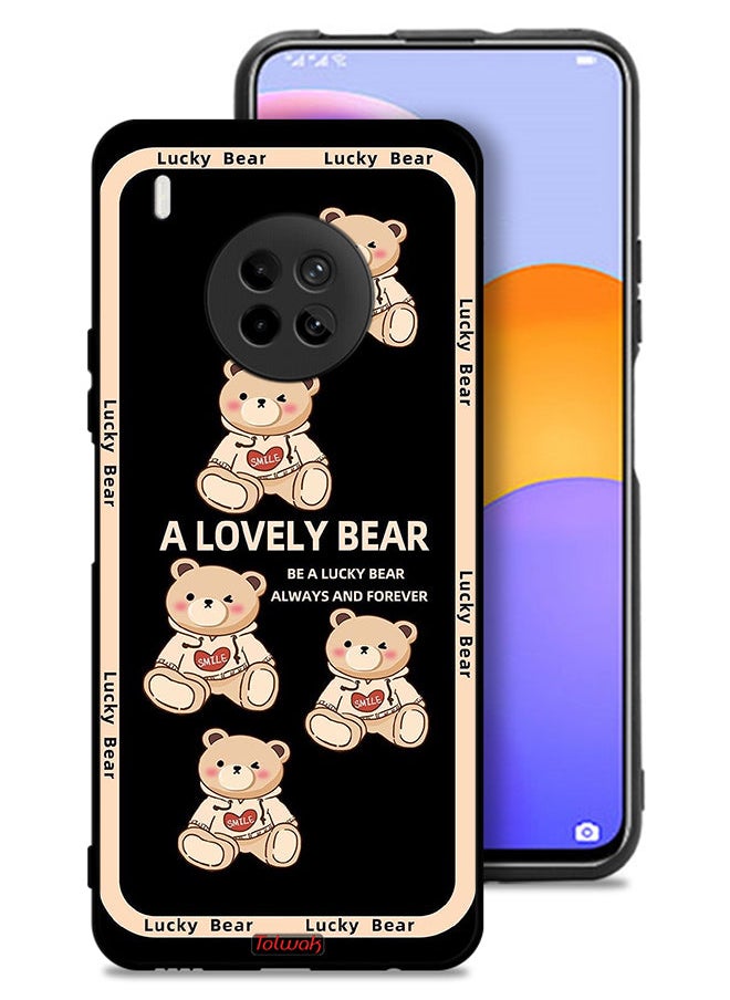 Tolwak Huawei Y9a Protective Case Cover A Lovely Bear  - Image 1
