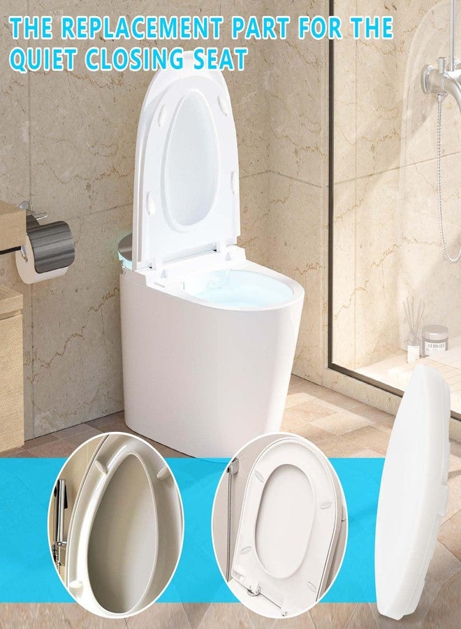 DZQPPC Toilet Seat Bumper for Kohler 1133070 1236365 Replacement Parts Set of 4 - Image 5