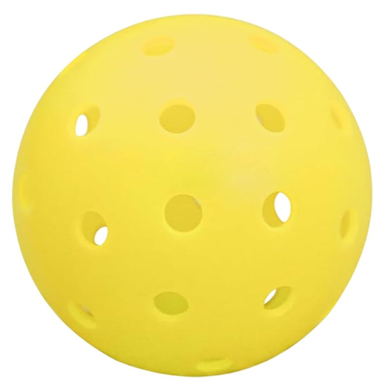 ianoni Pickleball Balls, 40 Holes Pickle Balls for Outdoor Indoor Sports Play, High Bounce Durable Pickleballs for All Types Paddles, Gifts for Pickleball Lovers (Yellow 1Pc) - Image 1
