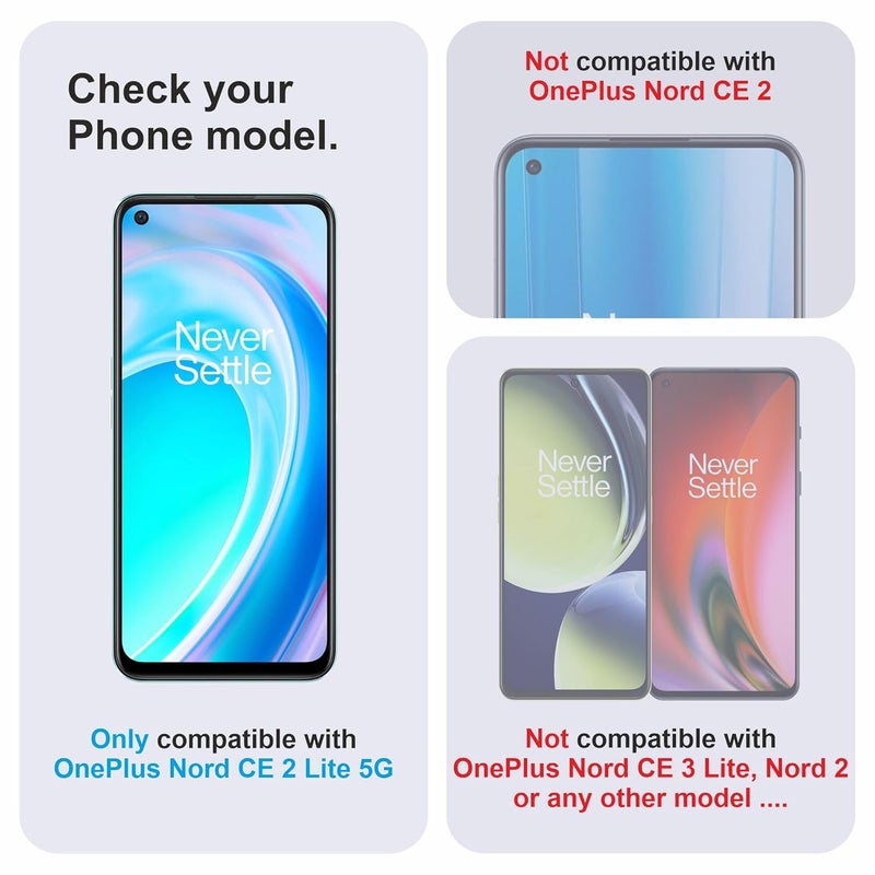 Skyddshield Military-Grade Gorilla Tempered Glass For OnePlus Nord CE 2 Lite (6.59 Inch) With Installation Kit | Edge to Edge Coverage | Black - Image 2