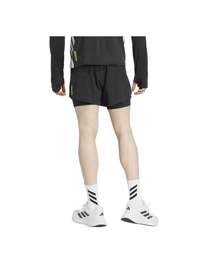 Adidas Adidas Adizero 2I1 M Black Shorts (1/4) Shorts For Men