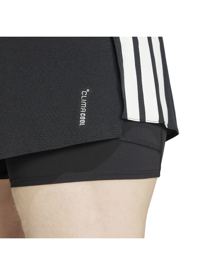 Adidas Adidas Adizero 2I1 M Black Shorts (1/4) Shorts For Men
