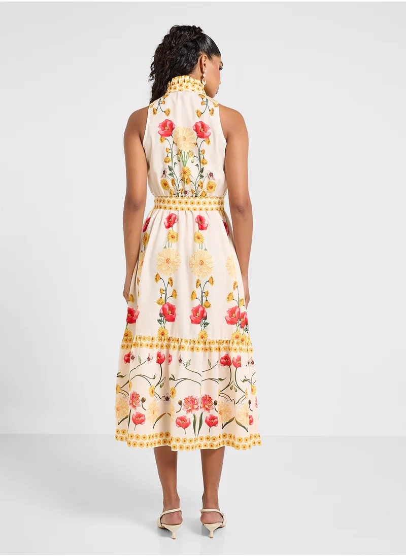 ايلا Floral Print Dress