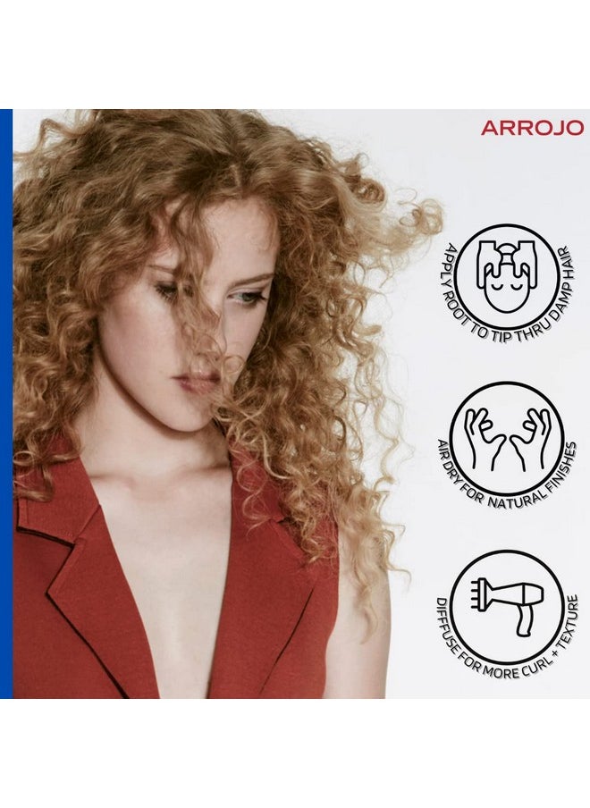 ARROJO Hypnotic Calming Curl Cream Nourishing Curl Cream For Curly Hair & Wavy Hair Anti Frizz Curl Defining Cream For Calm Curls Sulfate & Parabenfree Curly Hair Products (6 Oz)  - Image 4