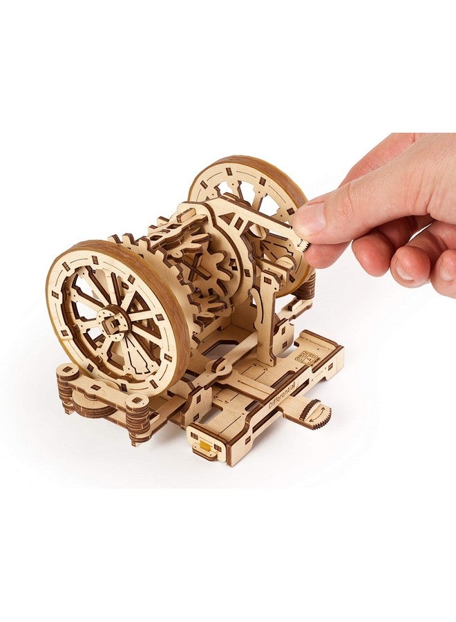 أوجيرز مجموعة نماذج تفاضلية من UGEARS STEM - مجموعات نماذج خشبية إبداعية للبالغين والمراهقين والأطفال - مجموعة علوم ميكانيكية ذاتية التجميع - ألغاز تعليمية وهندسية ثلاثية الأبعاد فريدة من نوعها مع تطبيق - Image 4