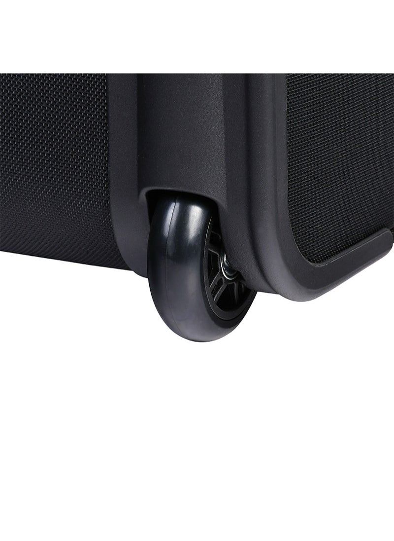 eminent - Premium Rolling Laptop Bag TSA Friendly Opening 2 Wheeled Pilot Case Trolley with RFID Pockets V021 Black - Image 1