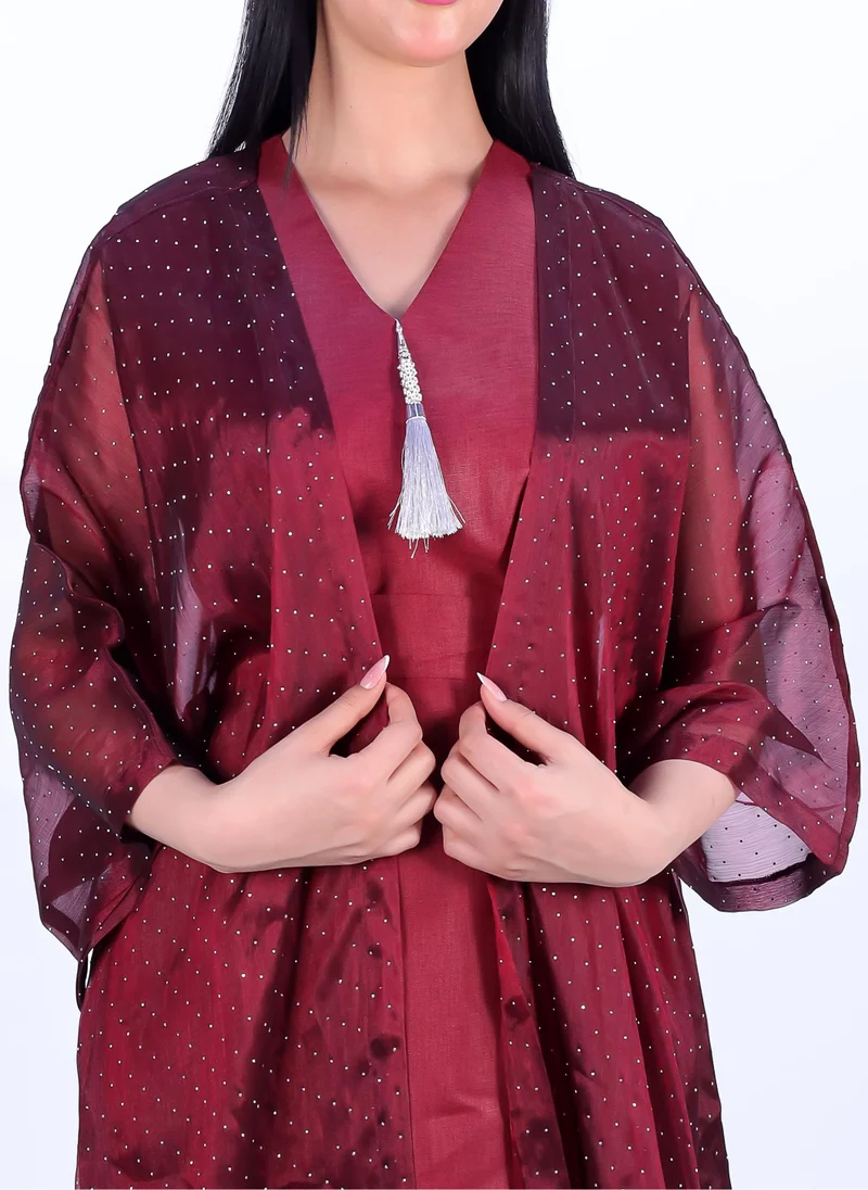 ان لاف Red Woman Twins For Party and Lifestyle