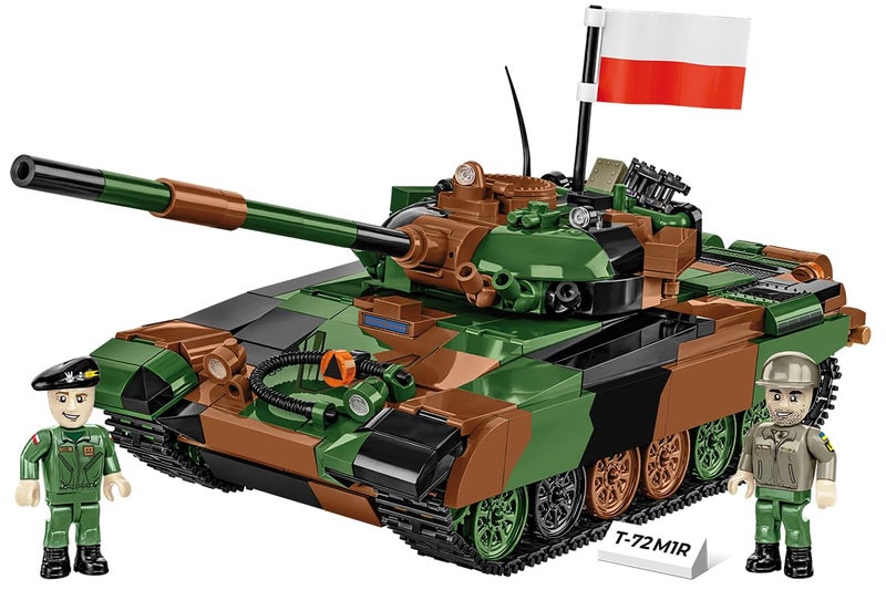 COBI Armed Forces T72 M1R PLUA Tank Building Set 724 Pieces - Image 2