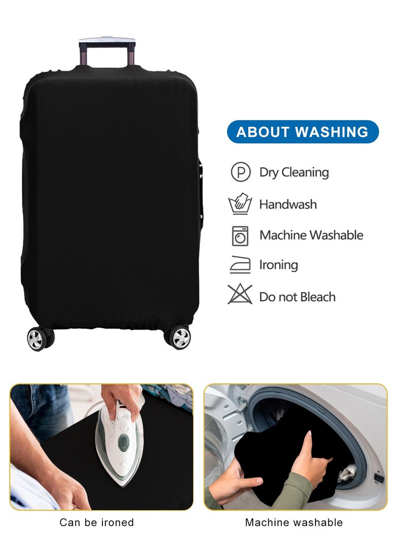 URbazaar Elastic Travel Luggage Cover Travel Suitcase Protective Cover for Trunk Case Apply to 18-30 inch luggage Suitcase Cover  - Image 3
