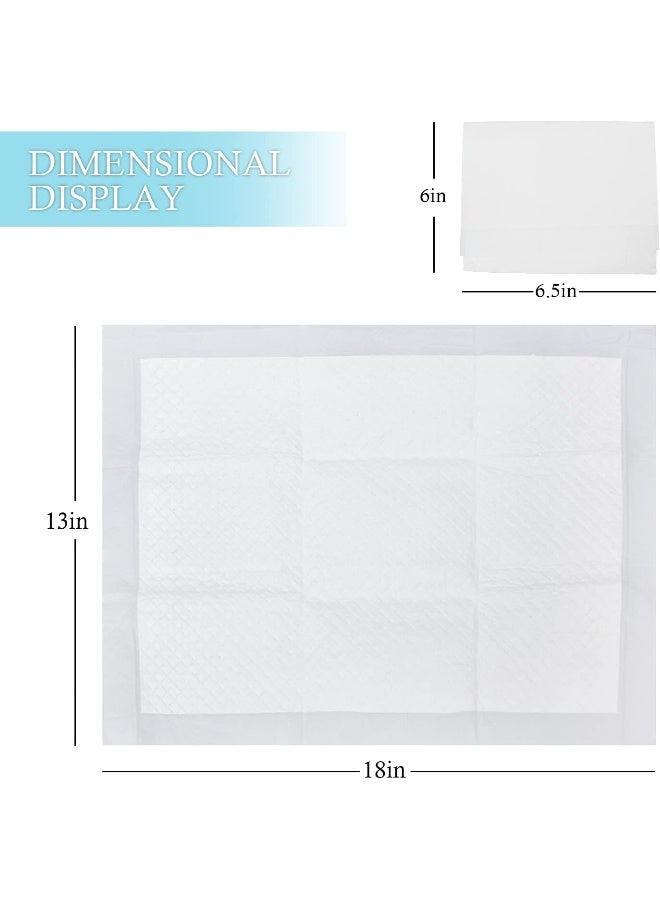 Sundee Baby Disposable Changing Pad, 100 Pack Soft Non-Woven Fabric Breathable Waterproof Underpads, Portable Leak-Proof Mattress Protector, Incontinence Bed Pads - Image 2