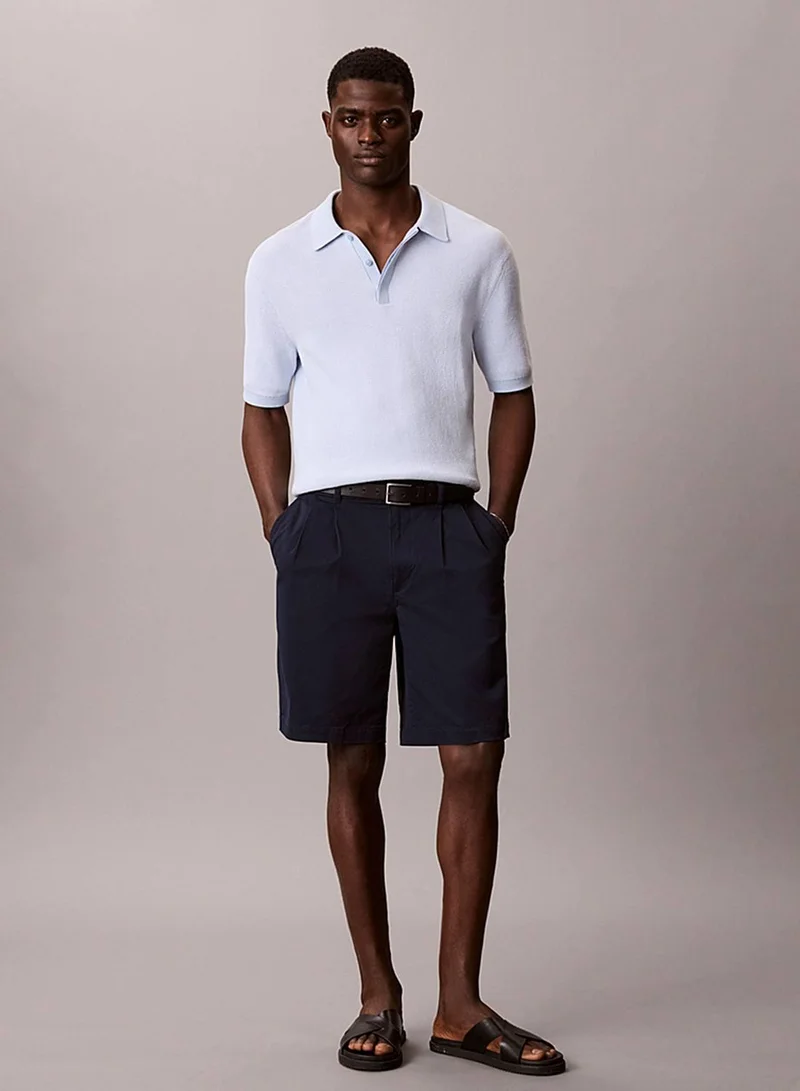 Cotton Twill Chino Shorts