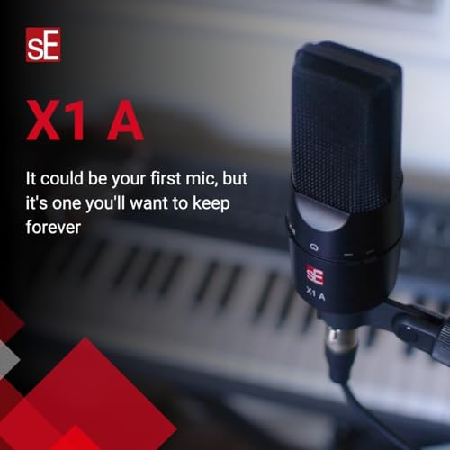 SE ELECTRONICS - X1 Series Condenser Microphone and Clip - Image 2