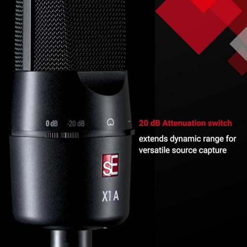 SE ELECTRONICS - X1 Series Condenser Microphone and Clip - Image 4