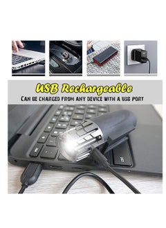 Womdee USB Rechargeable Bike Light Set 320 Lumens Powerful Front and Rear Bike Accessories  - Image 5