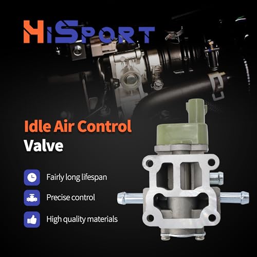 HiSport Idle Air Control Valve with Gasket 2227062050 Compatible with Toyota Tundra 20002003T100 19971998Tacoma 19972004 4Runner 19962000 34L V6 Only Fit Manual Transmission - Image 3