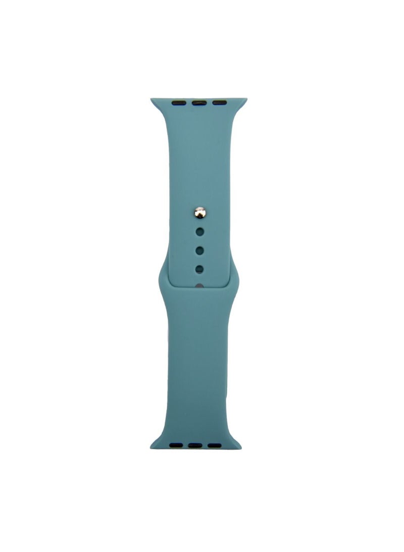 Apple Watch Band 45mm Soft Silicone Sport Band Replacement Wrist Strap Compatible for iWatch Apple Watch Series 7 (45mm) - Image 2