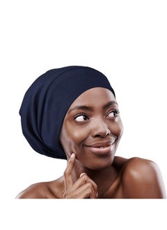 Frizzy Hair Headwear Cap Elastic Sleep Bonnet Gifts for Women with Curly Navy - pzsku/Z3905BE703E2DA4B139D8Z/45/_/1686508480/4df7f149-4d0a-4155-b656-56ef8352ee5a