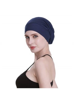 Frizzy Hair Headwear Cap Elastic Sleep Bonnet Gifts for Women with Curly Navy - pzsku/Z3905BE703E2DA4B139D8Z/45/_/1686508563/805c780f-7b0e-4c19-b29c-cee1eadf6574