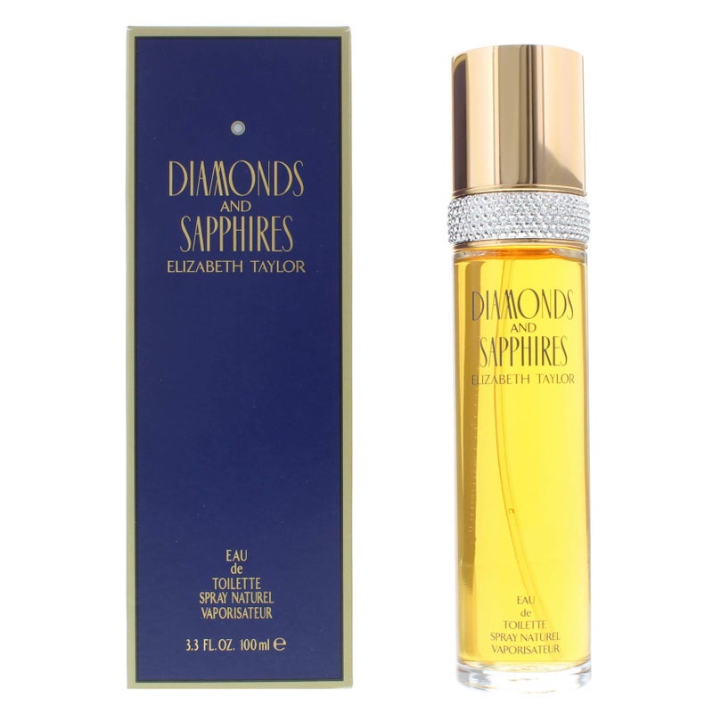 Elizabeth Taylor Diamonds and Sapphires by Elizabeth Taylor for Women, Eau De Toilette Spray, 3.3-Ounce - Image 3