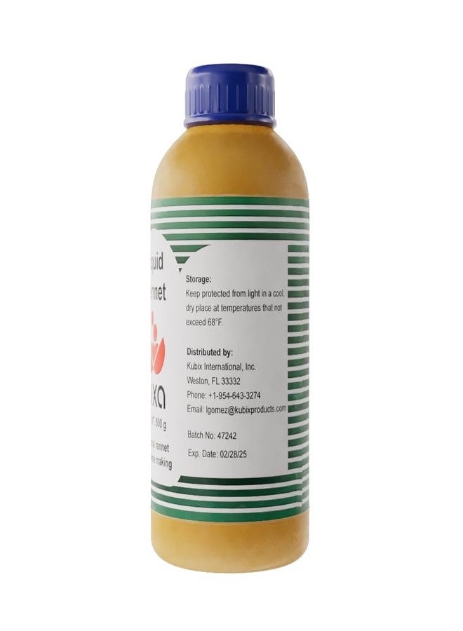 Bixa Liquid Microbial Rennet For Cheese Making | Vegetarian | Milk Coagulant | Non GMO | CUAJO BIXA LIQUIDO | CUAJO PARA QUESO | 16.9 fl oz (Pack of 1, 17, Fl Oz) - Image 4