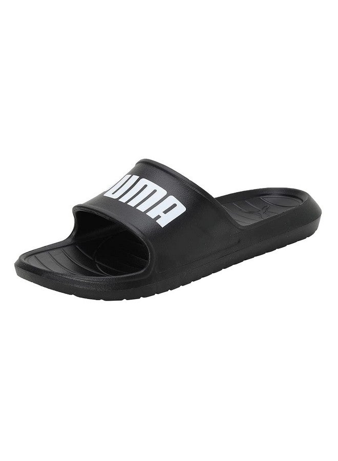 Puma Unisex-Adult Divecat v2 Lite Black-White Slide, 9 UK (37482301) - Image 1