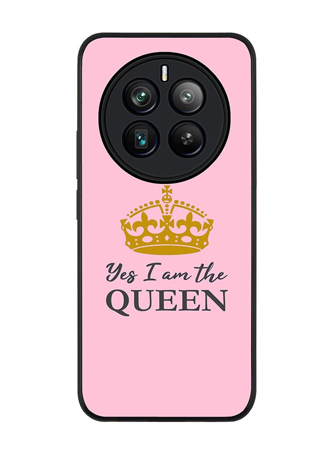 Stylizedd Rugged Black edge case for Realme 12 Pro / Realme 12 Pro Plus 5G, Slim fit Soft Case Flexible TPU Gel Thin Cover -  Yes I'm the Queen - Image 1