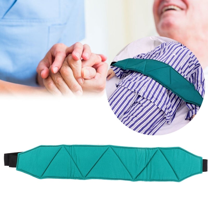 Adjustable Safety Belt 2-Inch Wide Cotton Foam Pad Breathable Bed Safety Harness - Adjustable Buckle Design Wheelchair Seat Belt for Elderly Fall Prevention - Image 5