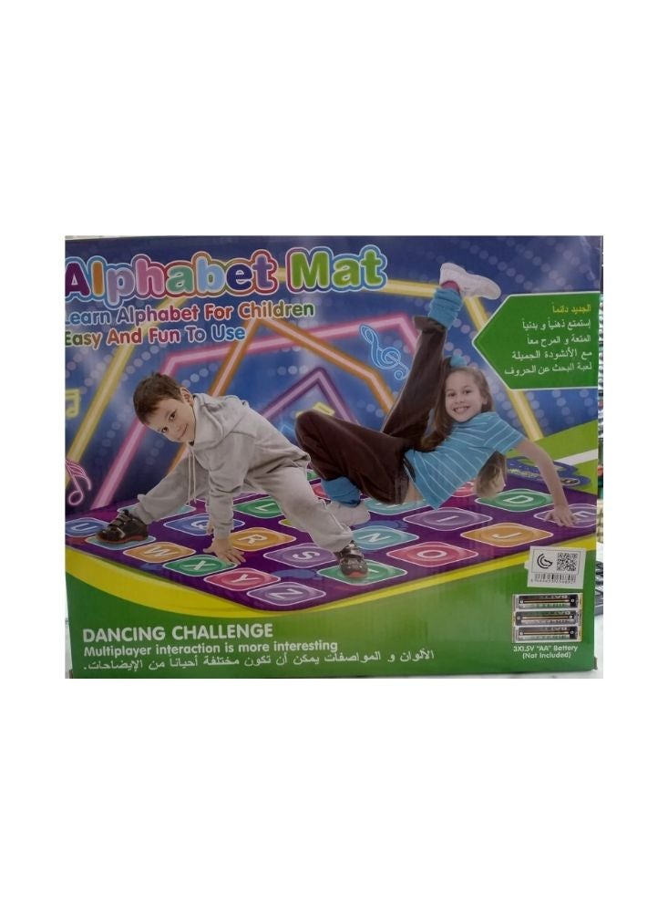 Premium Alphabet Mat Dancing Challenge – Interactive Musical Learning Mat for Kids