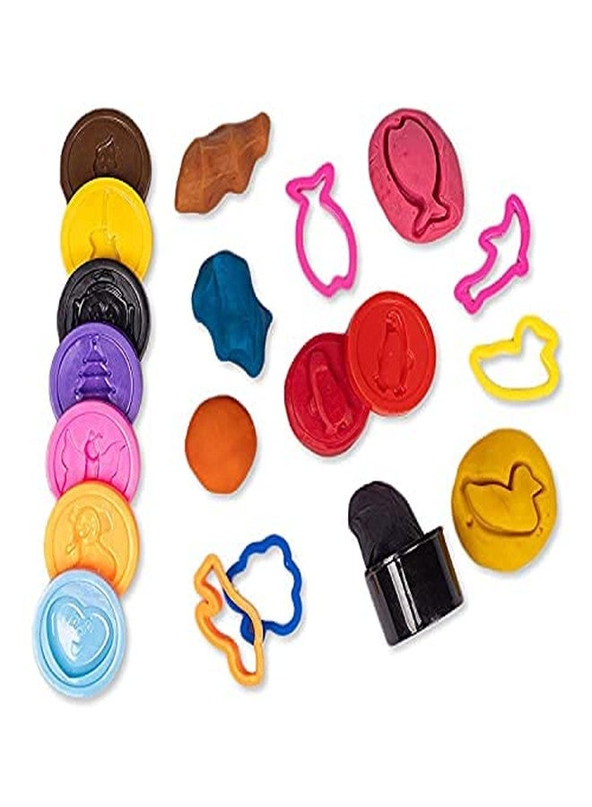 PRISMAXIC Fantasy Dough & Clay Set Multicolour Kit for Kids 8 in 1 Dough Clay and Mould Set for Kids - (Age Group : 3-15 Years) - Image 5