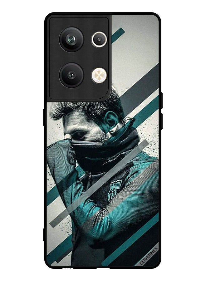 Covernex Protective Case Cover For Oppo Reno 9 Pro Plus Messi Hiding Face  - Image 1
