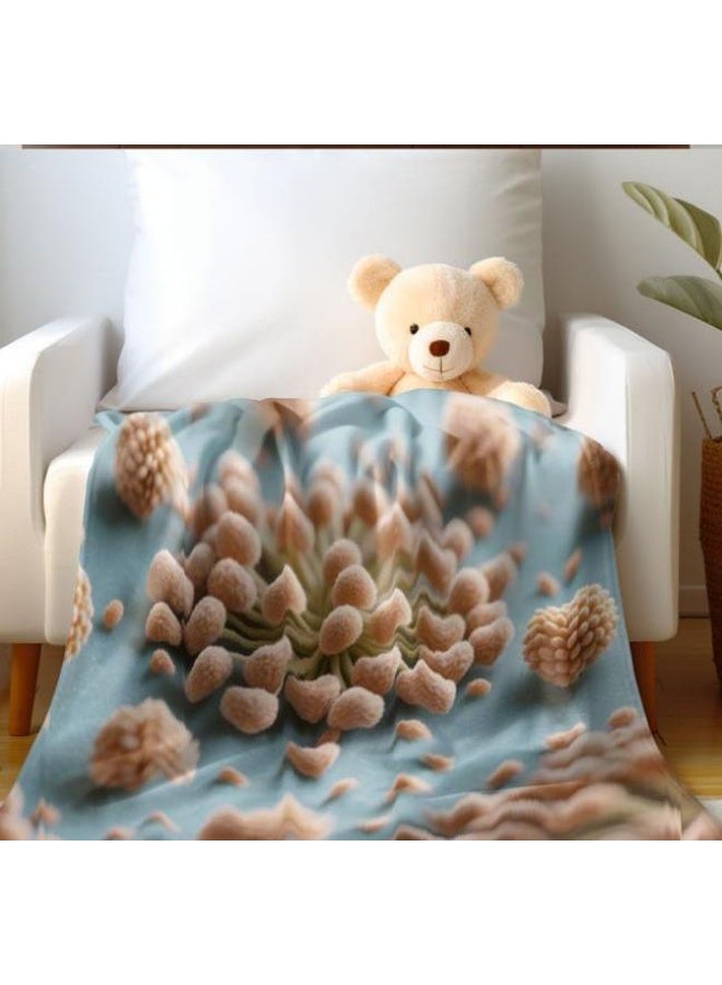 general Children's or student cartoon flannel thin blanket (warm and comfortable, suitable for sleep, games) 100cm*150cm - 397 - Image 5