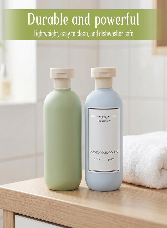 Xosjska Empty Plastic Squeeze Bottles with Flip Cap, 3Pcs Travel Liquid Container Shampoo and Conditioner Travel Bottles, 6.8oz Leak Proof Travel Size Containers for Toiletries Creams, Conditioner - Image 3