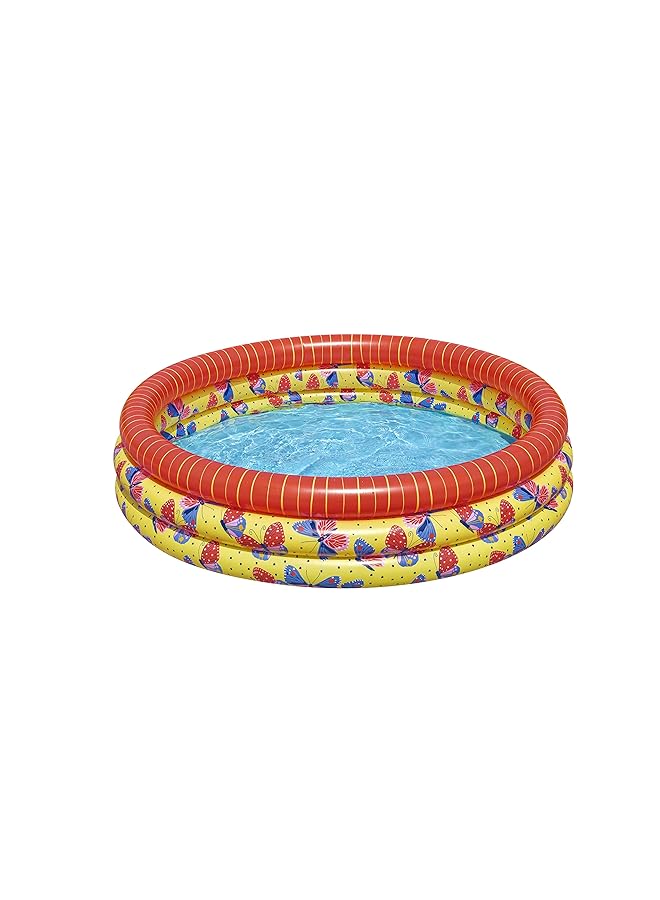 بست واي مسبح قابل للنفخ على شكل فراشة للأطفال الصغار، مقاس 1.68 متر × 38 سم - Image 1