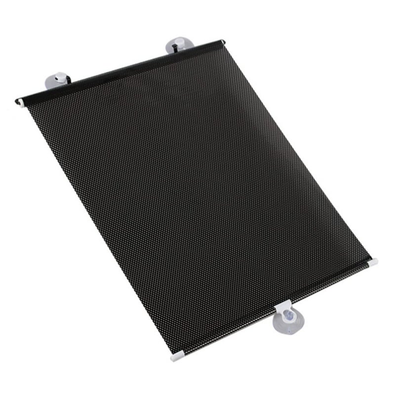 Universal Car Side Window Sun Shade 40x60 cm Blackout Blind Black - Image 2