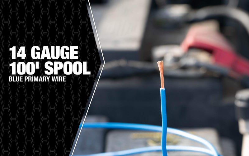 Southwire سلك رئيسي ساوثواير 55669423؛ سلك سميك 14؛ بكرة بالجملة؛ 100 قدم؛ أزرق - Image 2