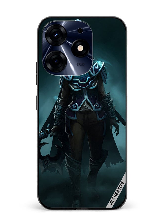 VR CREATIVE - Protective Case Cover For Tecno Spark 10 Pro Phantom Assassin, Dark Wraith Set, Dota 2 Design Multicolour - Image 1