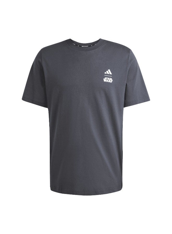 adidas Originals star wars the mandalorian regular fit back men graphic t-shirt - Image 1