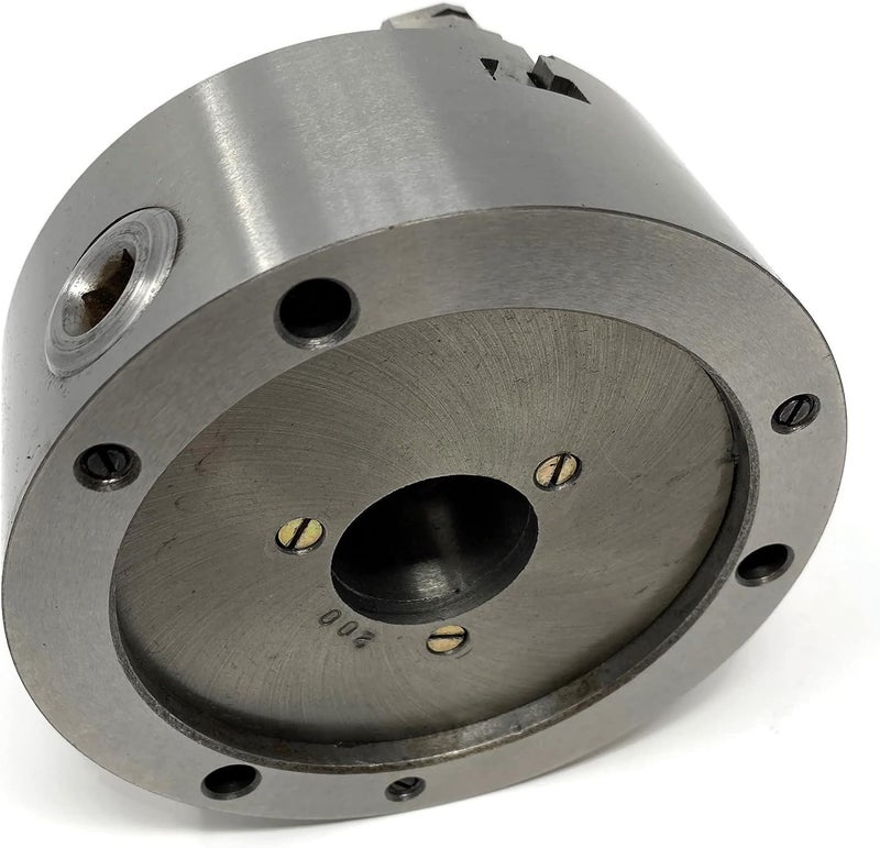 CME Tools CME 5" 3-Jaw Self-Centering (Scroll) Lathe Chuck, Front Mount, Two-Piece Reversible Jaws - Image 5