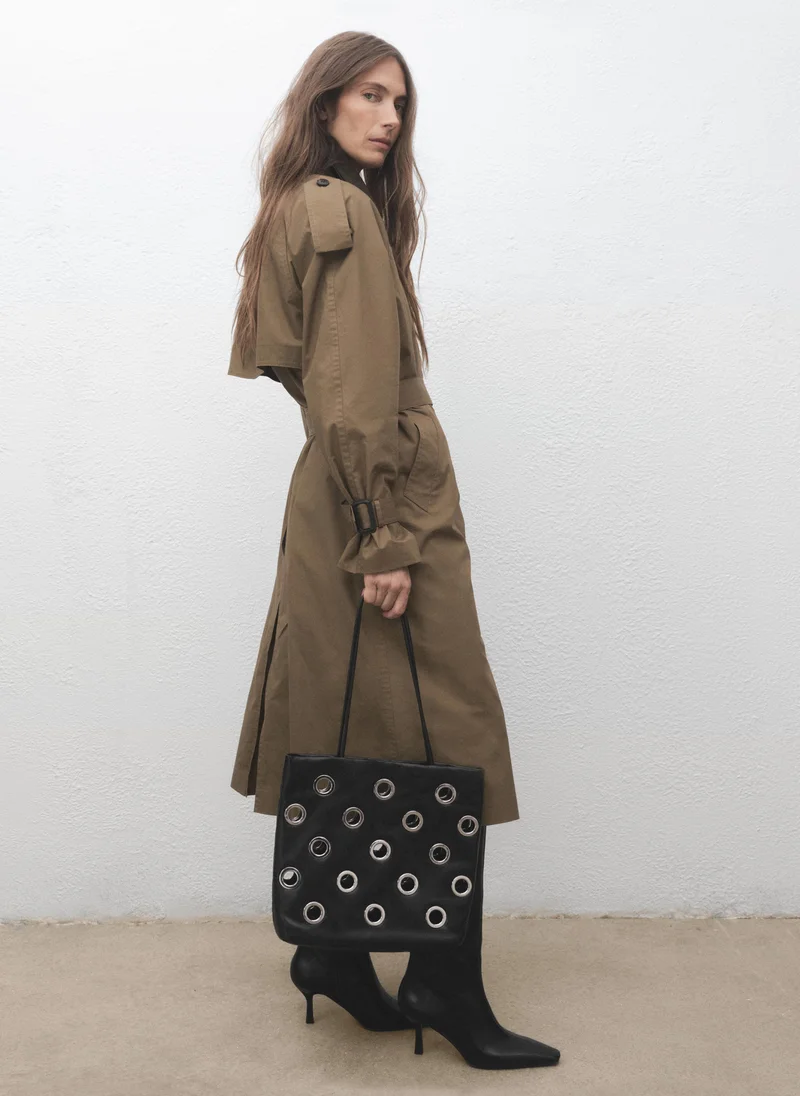 MANGO  Crossbody bag with eyelets for Women | Best Price UAE