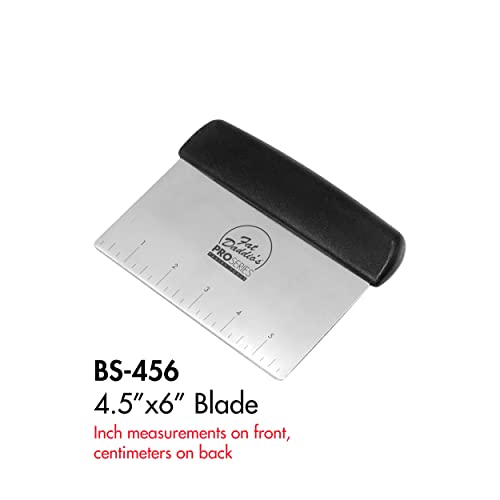 Fat Daddio's BS-456 Bench Scraper, 4.5 x 6 Inch - Image 4