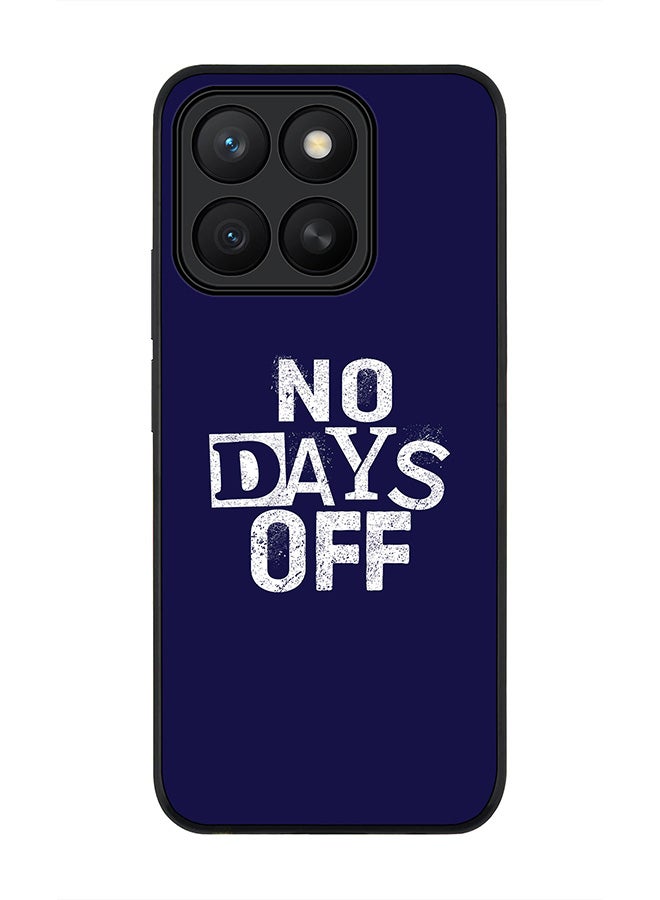 Stylizedd For Honor X8c Case,Slim fit Camera Protection, Shockproof Thin Phone cover  - No days off