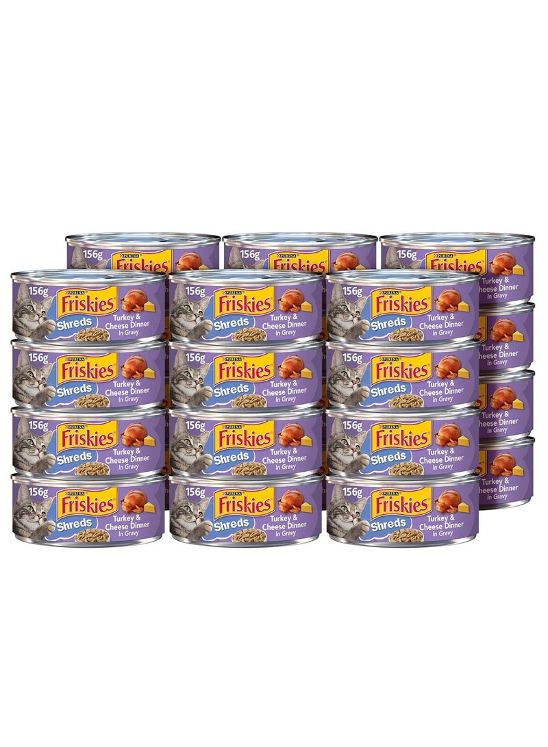 Friskies Can Peet Food, Purple, 5.50 Ounce (24 Cans)