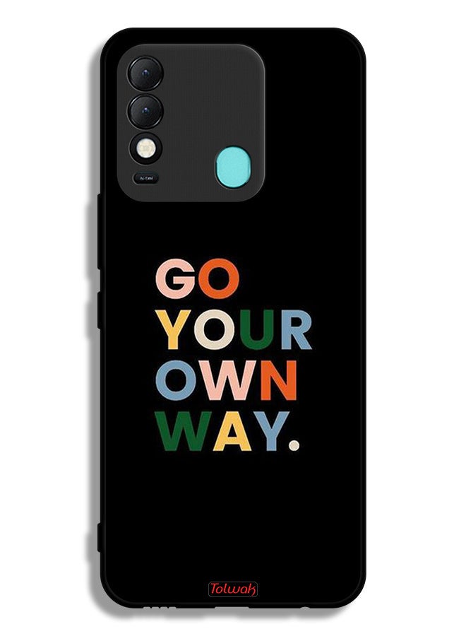 Tolwak Tecno Spark 8 Protective Case Cover Go Your Own Way - Image 2