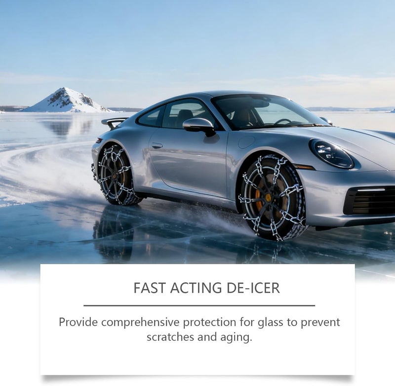 Windshield Defroster Spray - Ice Remover for Vehicles, Powerful Snow Melting Spray, Quick Defrost Solution, Improve Early Morning Drivers, Trucks, Go - Image 5