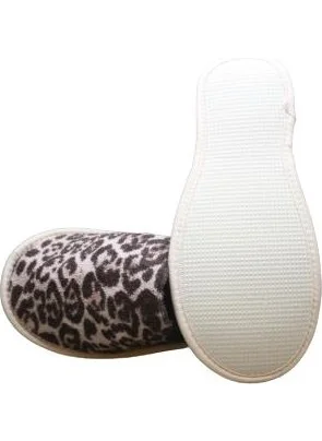 Ender Home Printed Slippers Towel Bathroom Home Hotel Slippers Non-Slip Thin Closed Toe